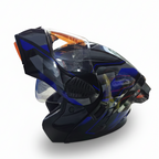 CASCOS AABATIBLE AZUL / GRIS