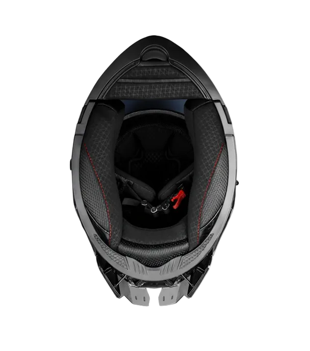 CASCO NEGRO ABATIBLE