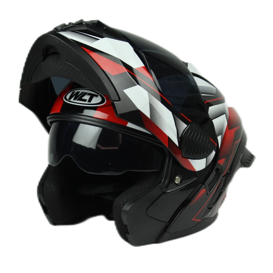 CASCO INTEGRAL ROJO / BLANCO
